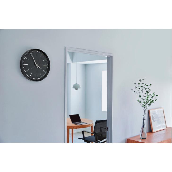 Lemnos（レムノス） 掛け時計 壁掛け時計 Fluct フラクト DFI21-07 BK