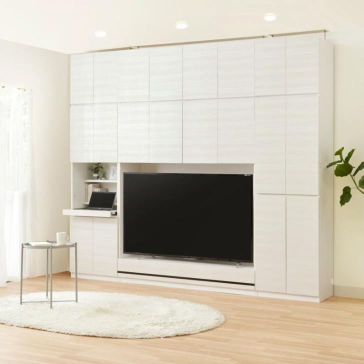 型番 壁面ユニットＴＶ台 ＷＨ テレビボード - 収納家具