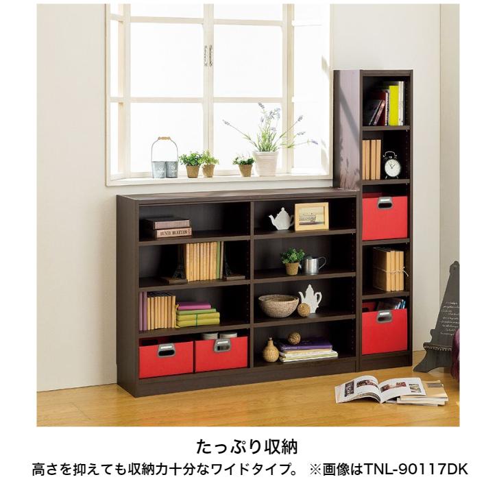 白井産業 タナリオ オープンラック TNL-60117 幅 117×高さ 60cmタイプ