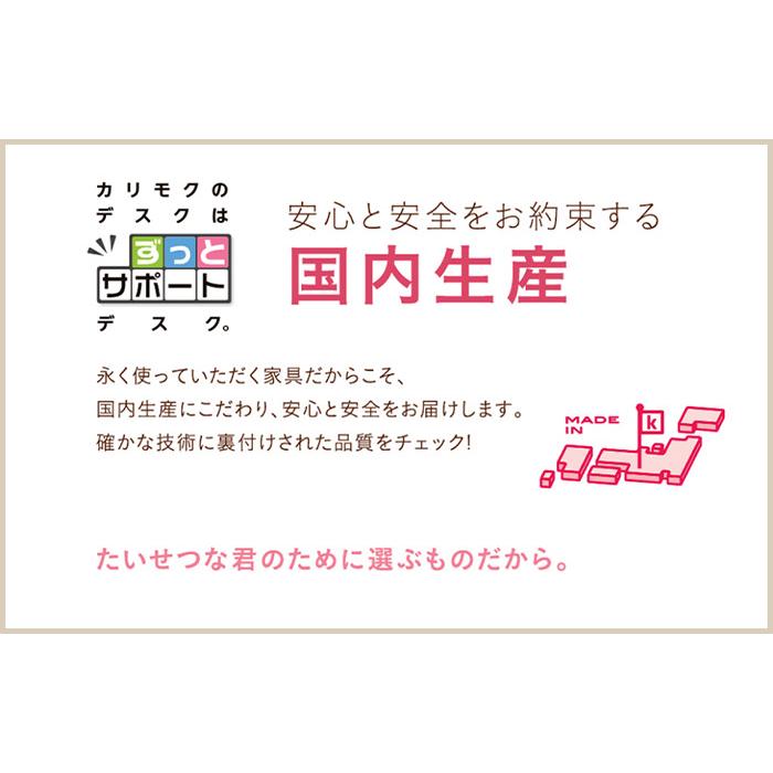 デスクチェア XT0611 カリモク karimoku 学習イス 学習チェア 高さ調整 木製 国産 完成品の画像
