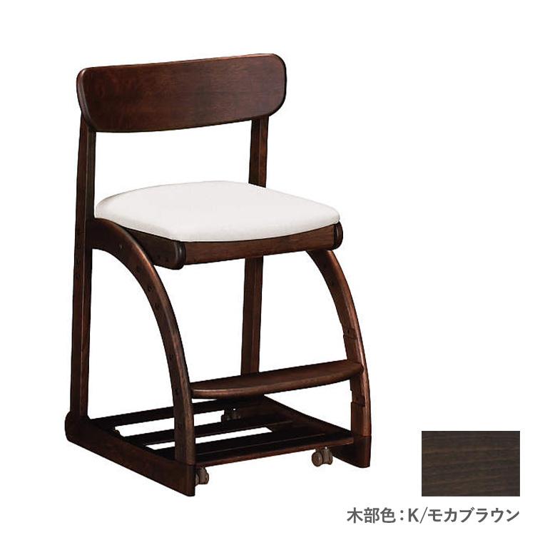 デスクチェア XT1811 カリモク karimoku 学習イス 学習チェア 高さ調整 木製 国産 完成品_4