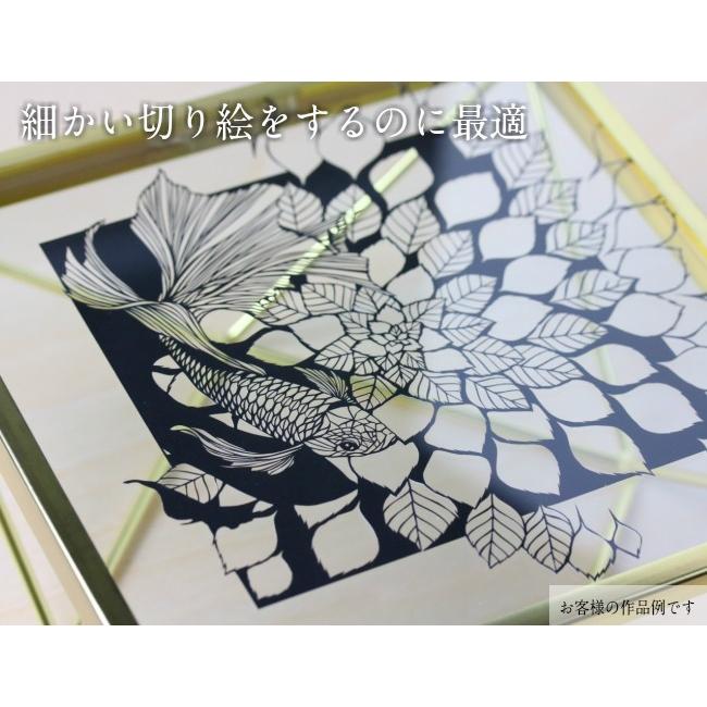 切り絵専用紙＜49＞A4/20枚 切り絵 切り絵用紙 無地 裏白 A4 : 紙通販