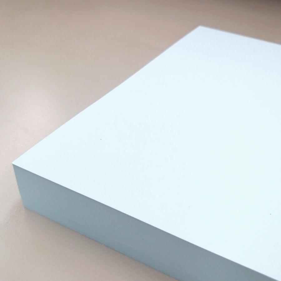 ポスト投函】色上質紙＜超厚口＞はがきサイズ 水色/100枚 ポストカード
