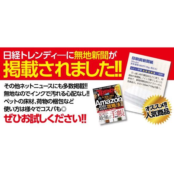 新聞紙 梱包材 緩衝材 詰め物 更紙 床材 巣材 100枚 ちょい厚 いぬ うさぎ とり | ブランド登録なし | 09