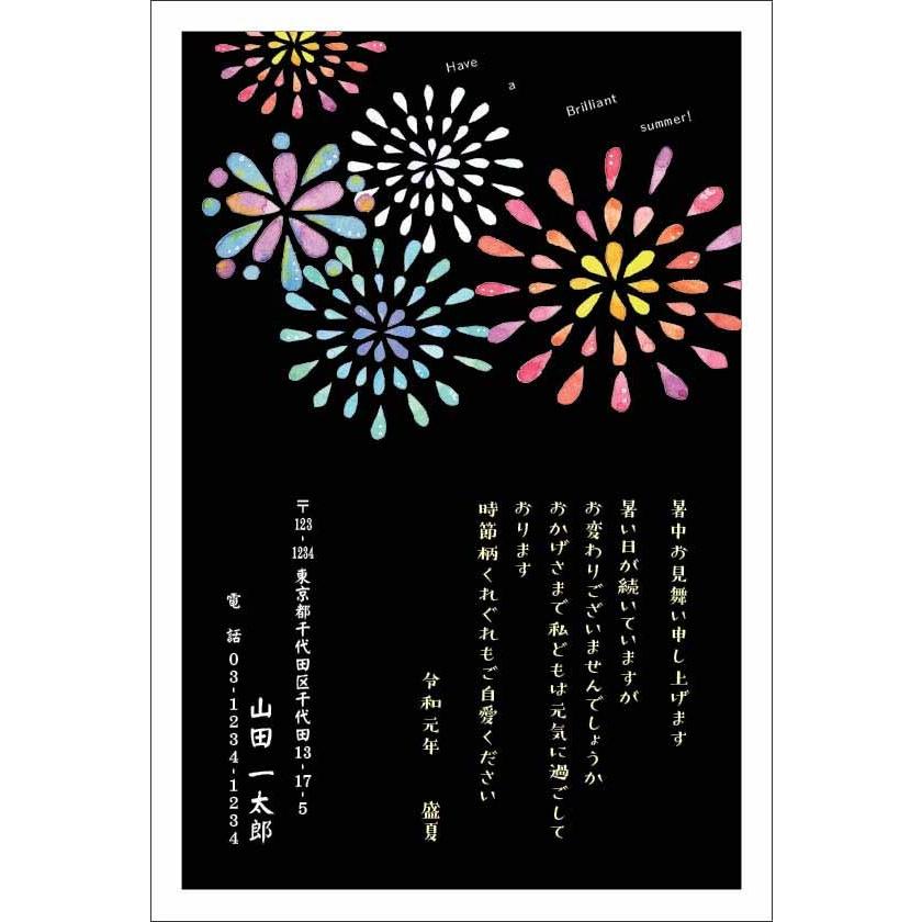 暑中見舞い ポイント2倍 くじ付き 62円 付き 官製 はがき かもめーる 