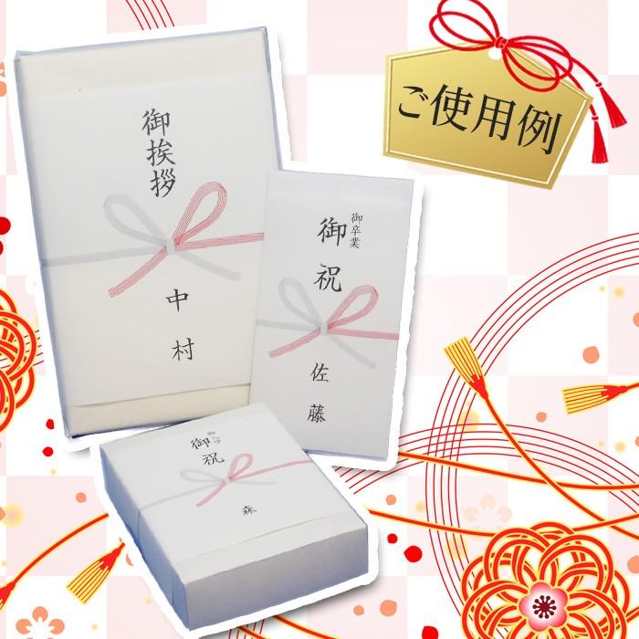 のし紙 蝶結び 熨斗紙 印刷 名前入り 名入れ 御祝い 御挨拶 20枚 B4