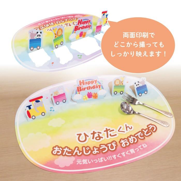 ランチョンマット 名入れ 誕生日 お祝いに おこさま向け Rmat Name 紙ってるyahoo 店 通販 Yahoo ショッピング