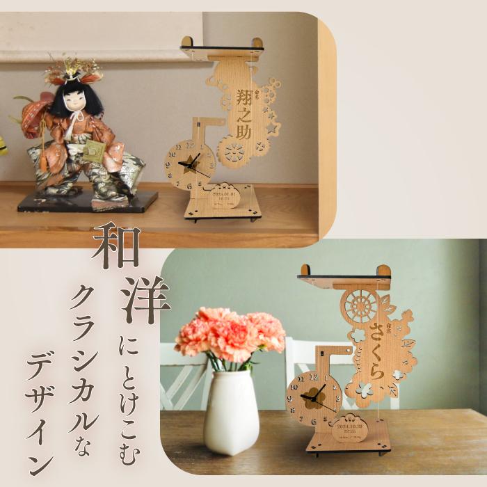 名入れギフト 名前札 命名書 命名札 命名 オブジェ 立札 立て札 木札 日本製 男の子 女の子 名前 生年月日 オーダーメイド 出産祝い メモリアル テンセグリティ | ブランド登録なし | 02