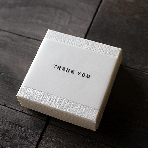 ラッピング帯 50枚 ギフトボックス用 : BAY LETTERPRESS - 通販