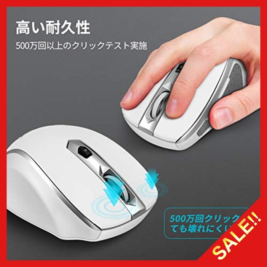 Qtuo 2 4g ワイヤレスマウス 無線マウス 5dpiモード 2400dpi 高精度 ボタンを調整可能 コンパクト 省エネルギー 持ち Qam9669 Ospitalita Store 通販 Yahoo ショッピング