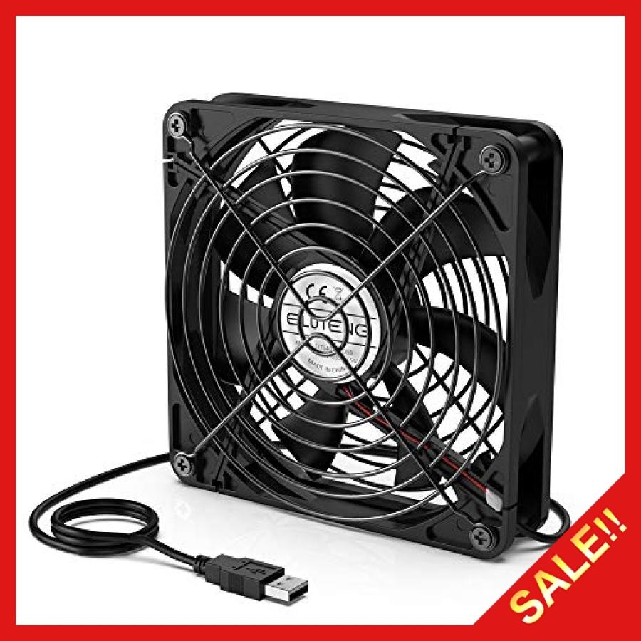 Eluteng Usb 扇風機 14cm 静音 小型 卓上 5v 冷却ファン 強力 たて型 換気扇 パソコン 冷却 Usb 外付け クーラー 140mm サ Qgz Ospitalita Store 通販 Yahoo ショッピング
