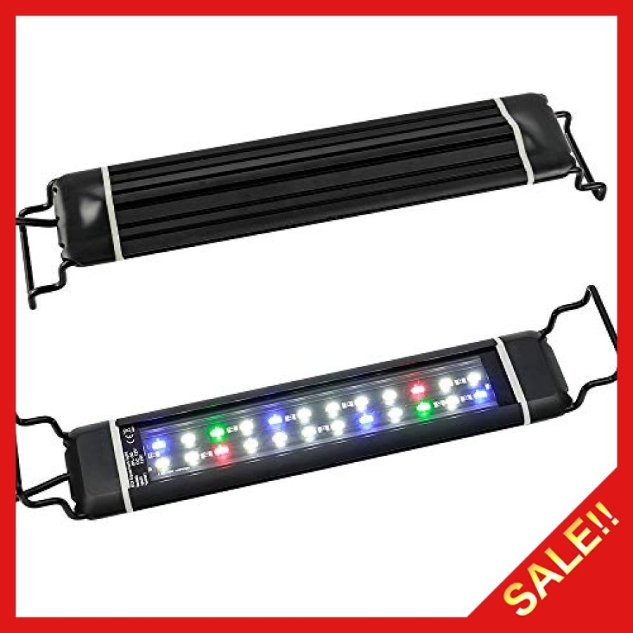 Szbritelight 水槽ライト アクアリウムライト Led 熱帯魚ライト 水槽照明 12w 24led 2つの照明モード スライド式 30cm 40c Qpg Ospitalita Store 通販 Yahoo ショッピング