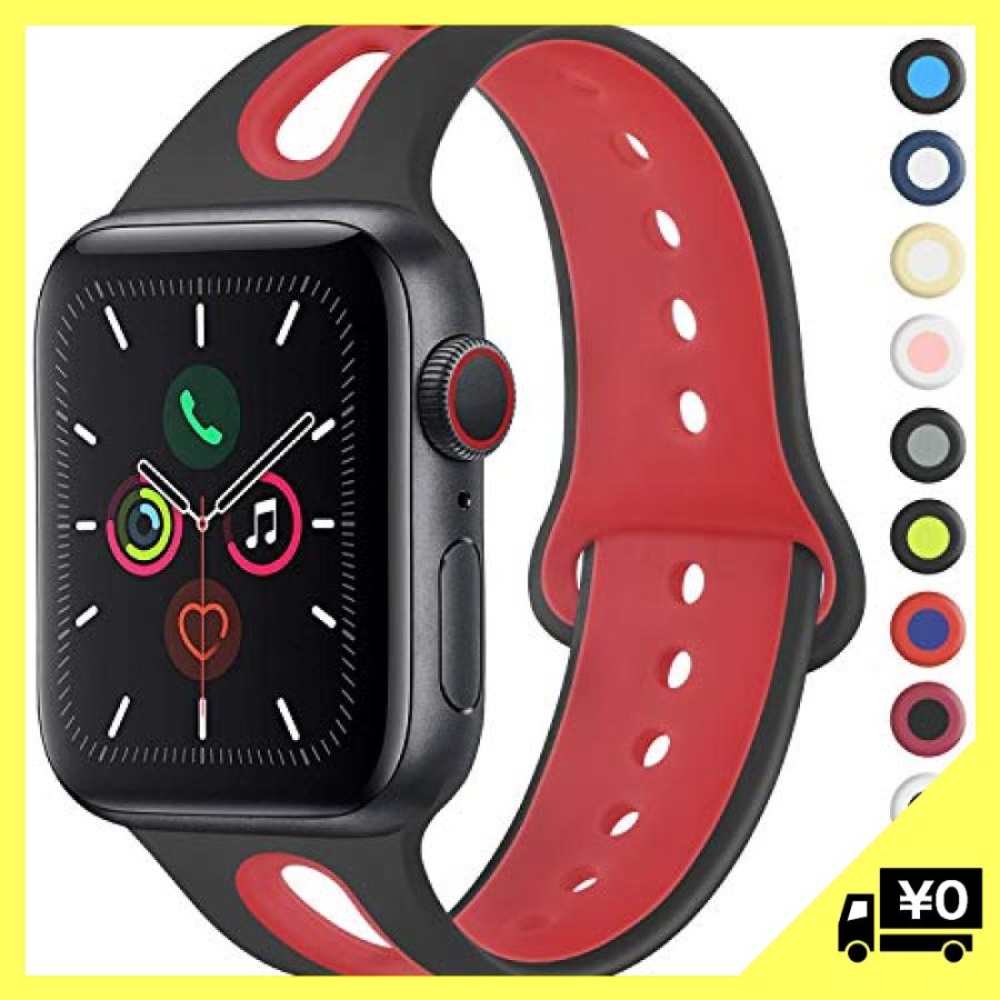 Meliya コンパチブル Apple Watch バンド アップルウォッチ バンド 新デザイン スポーツバンド 交換バンド 柔らかい Bpd Kamiya Store 通販 Yahoo ショッピング