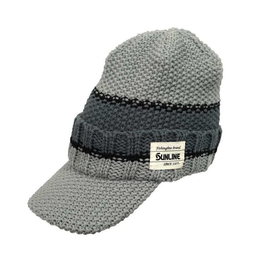 サンライン（SUNLINE） ツバ付ニットキャップ CP-5157 : Fishing