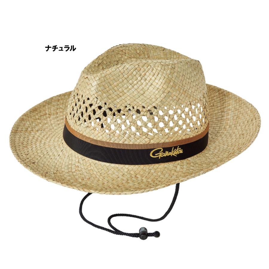 送料無料カード決済可能 がまかつ ストローハット GM-9889 Lサイズ フィッシングウエア がまかつ GM9890 (ブラック×レッド/LL) ライトクールストローハット (帽子・ハット/2023年モデル) (c)