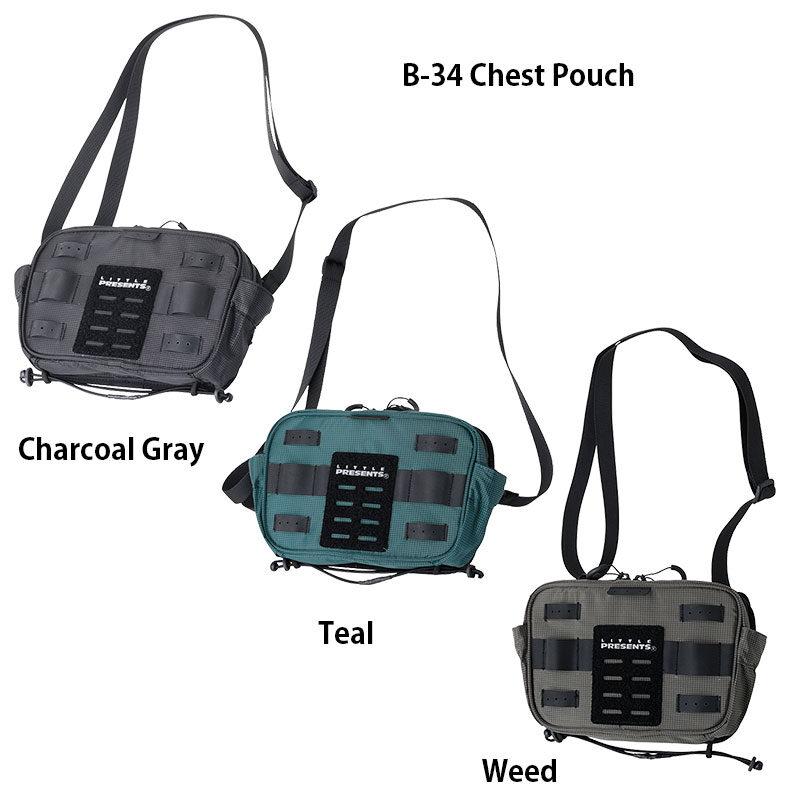 LITTLE PRESENTS（リトルプレゼンツ） B-34 チェストポーチ : Fishing