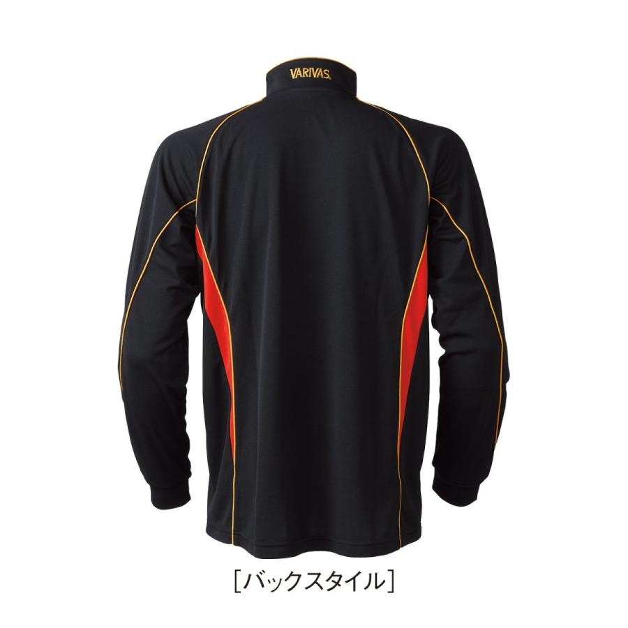 バリバス　クールマックスジップシャツ　長袖　VAZS-20｜kamiyamatsuriguten｜04