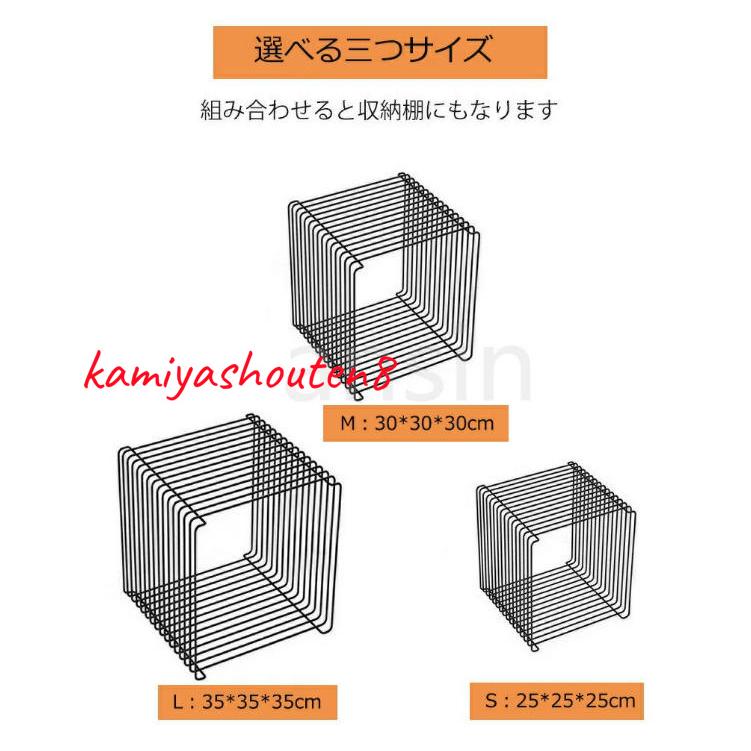 ステンレス サイドテーブル スツール 35x35cm コンパクト モダン