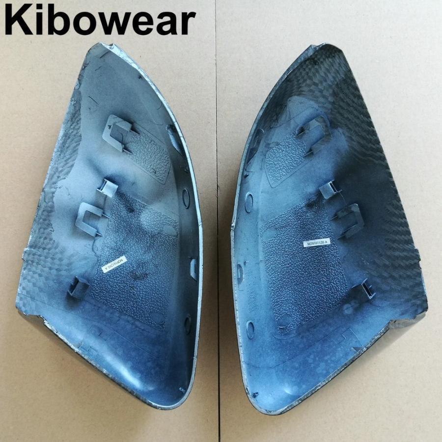 Kibowear vw ポロ 6R 6C サイドドアウィングカバー交換キャップカーボンルックフィットフォルクスワ｜kamiyashouten8｜03