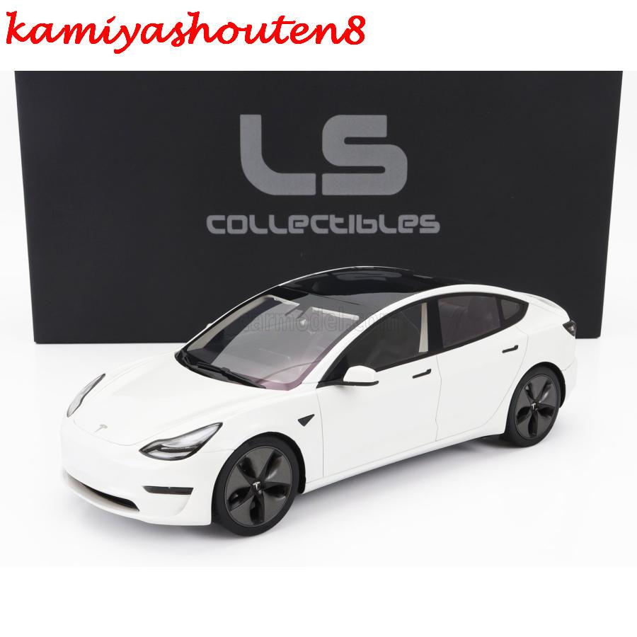 並行輸入品】ミニカー 1/18 テスラ モデル3 LS-COLLECTIBLES