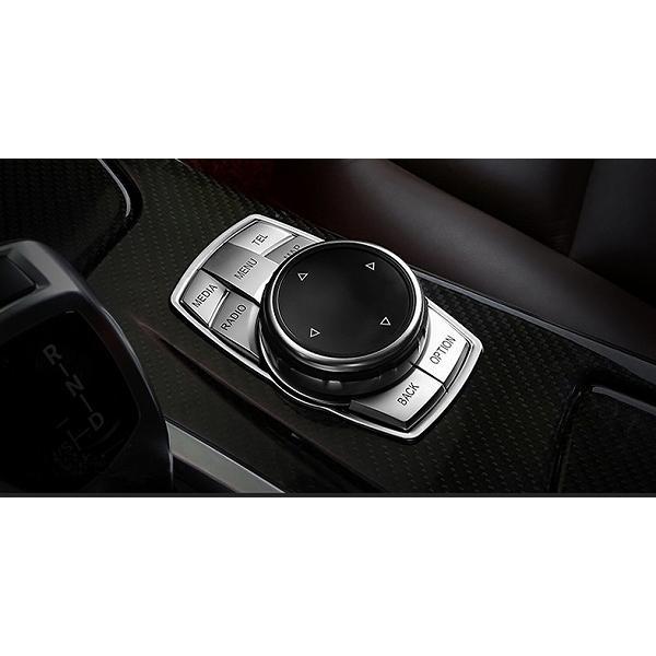 BMW idrive コントローラー ボタン 交換タイプ トリム パネル F10F11F07F06F12F13F01X3F25X4F26 フレーム カバー コンソール｜kamiyashouten8｜04