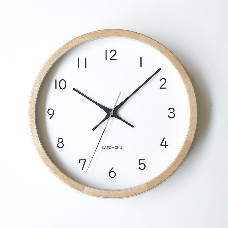 KATOMOKU カトモク 電波時計 壁掛け時 muku clock 13 km-130_muku_clock_13