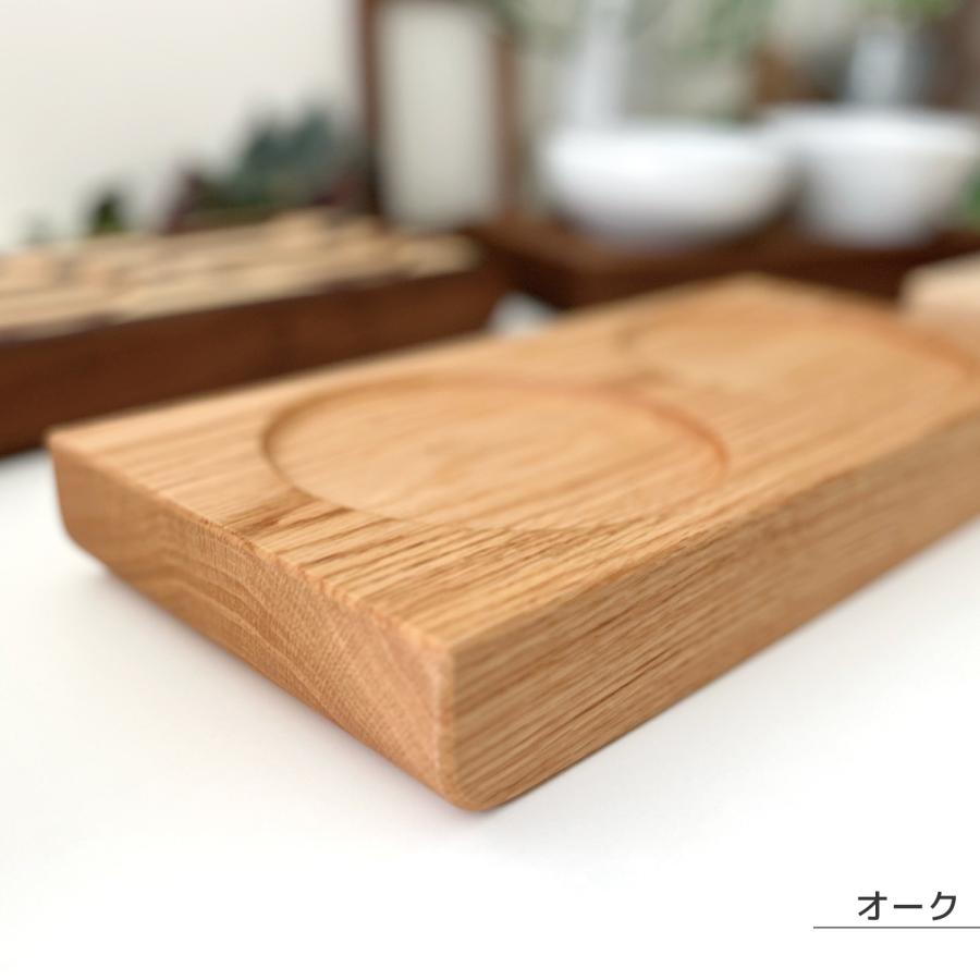 KATOMOKU ねこテーブル オーク ２器用の画像