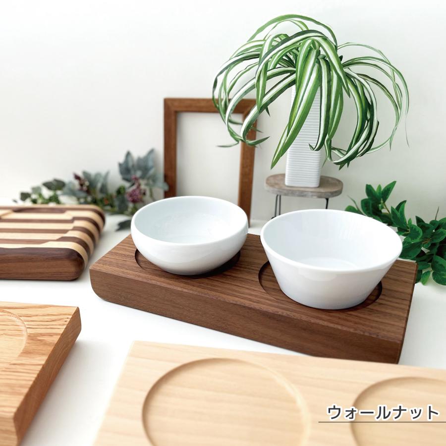 KATOMOKU ねこテーブル ウォールナット ２器用の画像