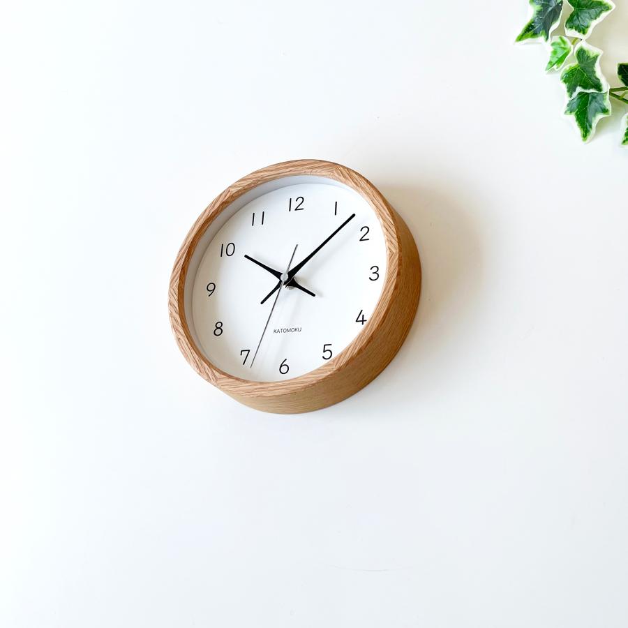 Katomoku SKP電波時計　オーク 壁掛け時計 電波時計 KATOMOKU muku clock 19 SKP オーク km-130OARCS