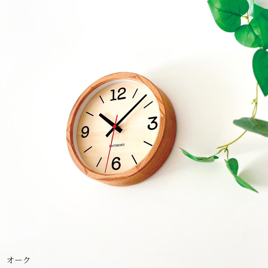 壁掛け時計 電波時計 KATOMOKU muku clock 21 SKP オーク km-136OARCS