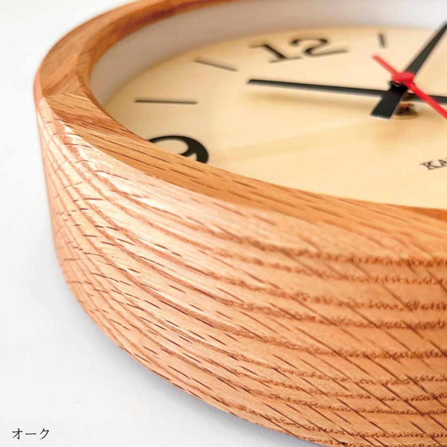 新品未使用　Katomoku SKP電波時計　オーク 壁掛け時計 電波時計 KATOMOKU muku clock 16 SKP オーク km