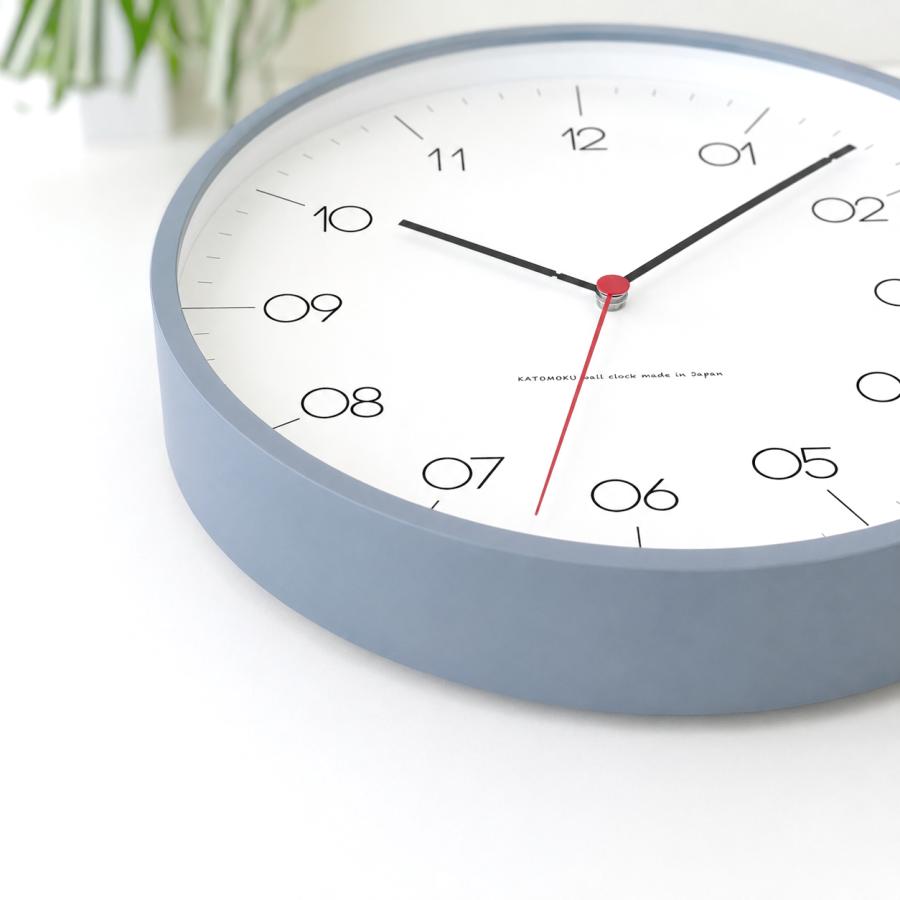 電波時計 壁掛け時計 KATOMOKU plywood clock 24 SKP電波 km-150RCS