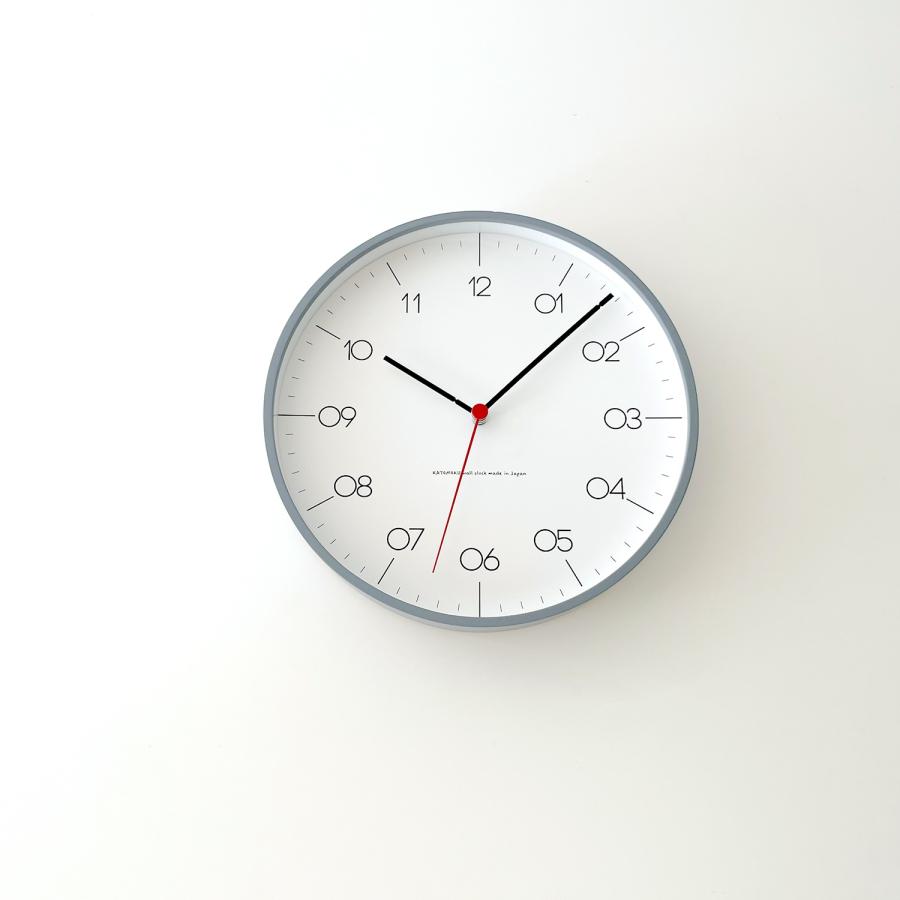 電波時計 壁掛け時計 KATOMOKU plywood clock 24 SKP電波 km-150RCS