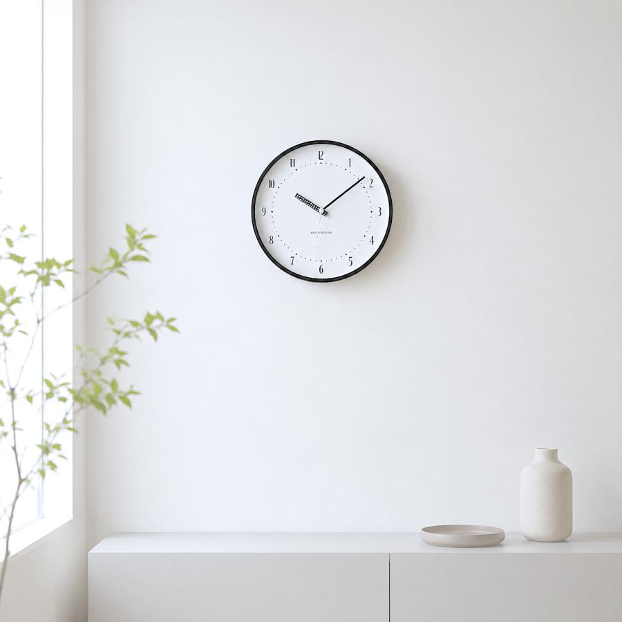 電波時計 壁掛け時計 KATOMOKU plywood clock 25 SKP電波 km-154RCS