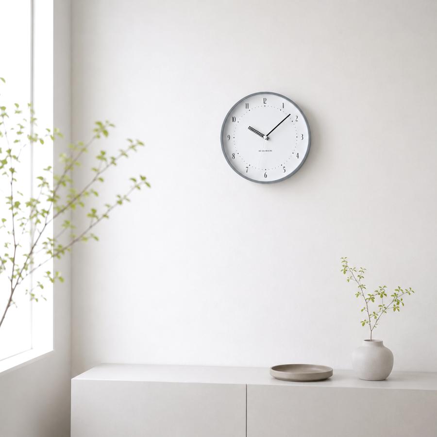 電波時計 壁掛け時計 KATOMOKU plywood clock 25 SKP電波 km-154RCS