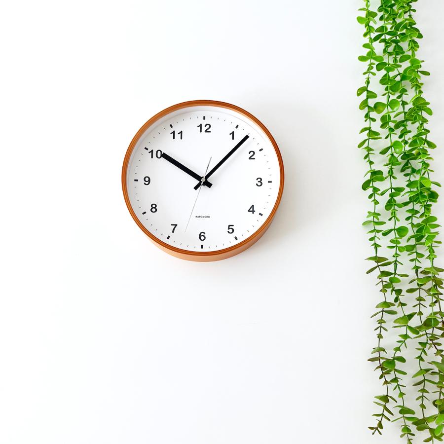 楽天市場】加藤木工 katomoku plywood wall clock 4 km-44 約φ 曲げ
