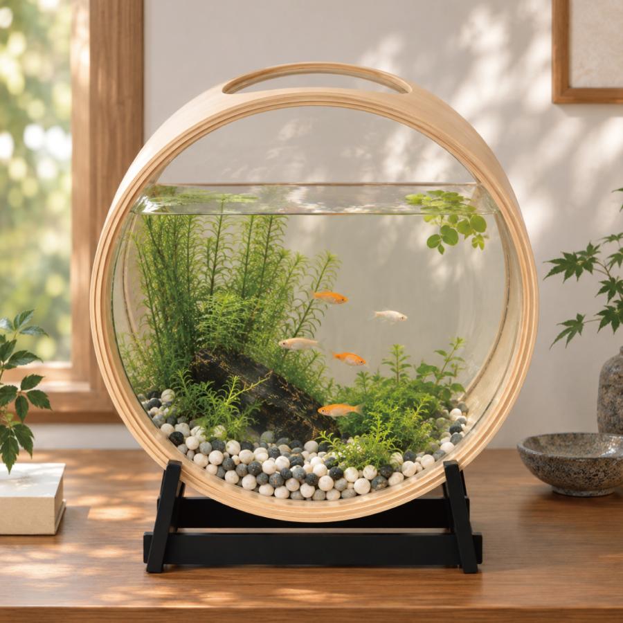水槽 KATOMOKU plywood aquarium km-51 アクアリウム おしゃれ 30