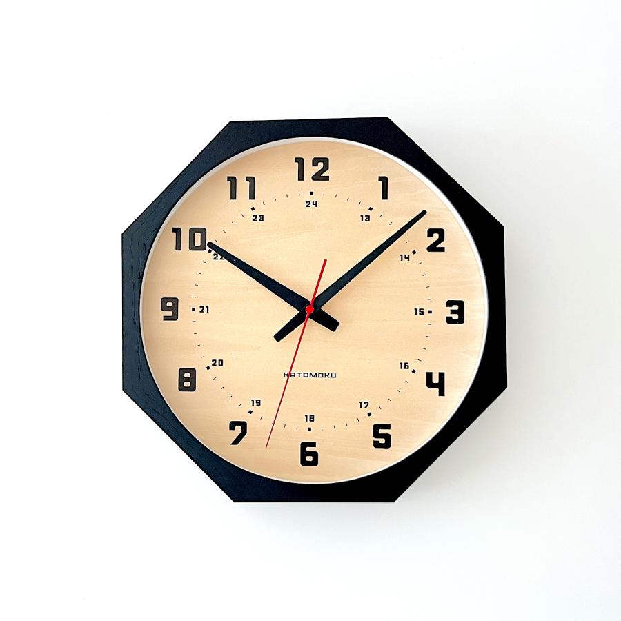 新品　KATOMOKU カトモク　電波時計　 壁掛け時計　オーク　レムノス 加藤木工 KATOMOKU カトモク muku clock 4 時計 壁掛け時計 電波時計
