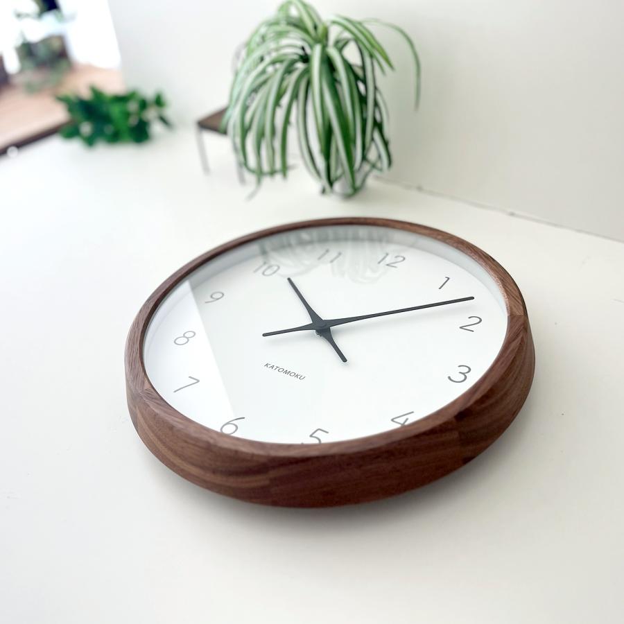 新品　KATOMOKU カトモク　電波時計　 壁掛け時計　オーク　レムノス 新品 KATOMOKU カトモク 電波時計 壁掛け時計 オーク レムノス 加藤