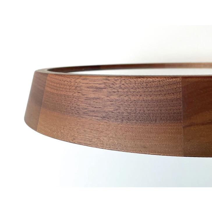 壁掛け時計 電波時計 KATOMOKU muku clock 12 ウォールナット km