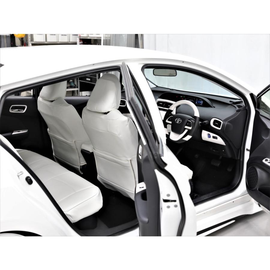 プリウス30系 インテリアパネル19P パールホワイト 内装カスタム 新品未使用 HELIOS ZVW30系 プリウス インテリアパネル 19P パールホワイト