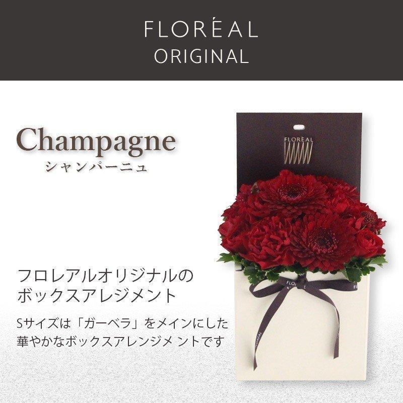 花 ギフト お見舞い フロレアル シャンパーニュ S ６色選択 生花 長持ちする上質な お花 優良配送 送料無料 誕生日 ガーベラ バラ プレゼント フラワーボックス Ch 01 A1000 フロレアルonlineshop東京 通販 Yahoo ショッピング