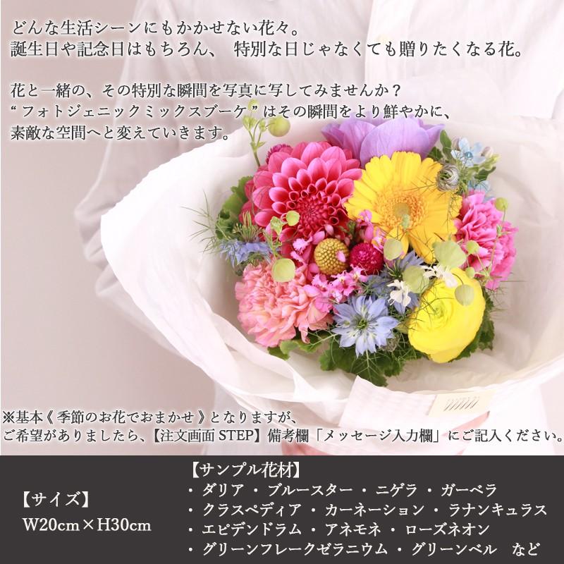 花 ギフト フロレアル フォトジェニック ミックスブーケ Mサイズ 季節の花材おまかせ 長持ちのお花 優良配送 送料無料 ブーケ 花束 誕生日 お祝い Mix M フロレアルonlineshop東京 通販 Yahoo ショッピング