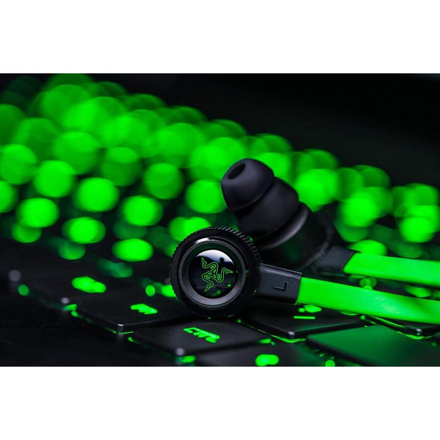 送料無料 Razer Hammerhead Pro V2 マイク付きゲーミングイヤホン RZ04-01730100-R3A1 キャリングケース 3サイズ イヤーピース 付属 マイク搭載｜kamoneg｜08