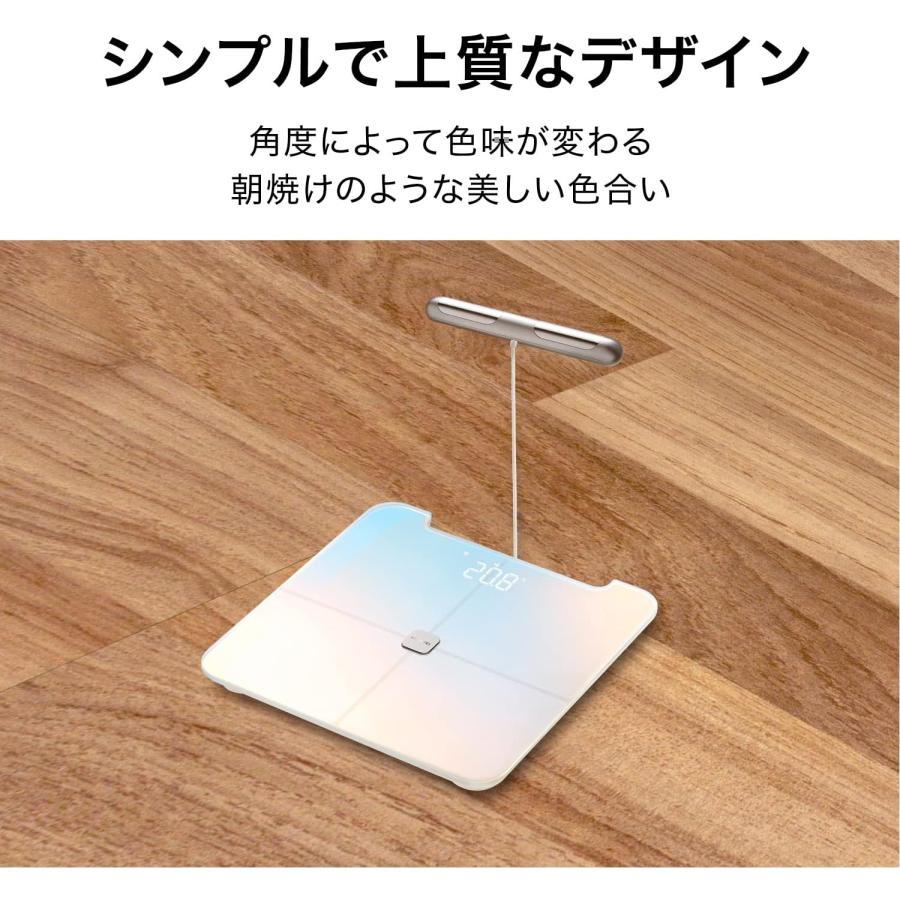 HUAWEI Scale 3 Pro スマート体重計 ミスティックブルー iOS&Android