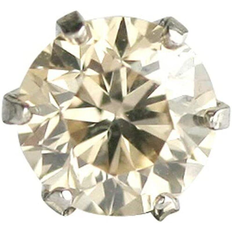 【公式】 DIAMOND WORLD レディース ジュエリー PT900 ダイヤモンド ピアス 0.50ct 6本爪タイプ Light Brownカ 【QGW1034055020】(36719円)