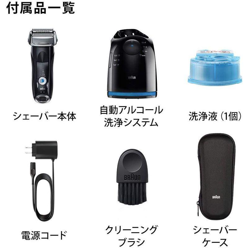 正規品 洗浄器付き ブラウン シリーズ7 メンズ電気シェーバー 7760cc 4カットシステム 洗浄器付 水洗い可 【3525038756】(18452円)