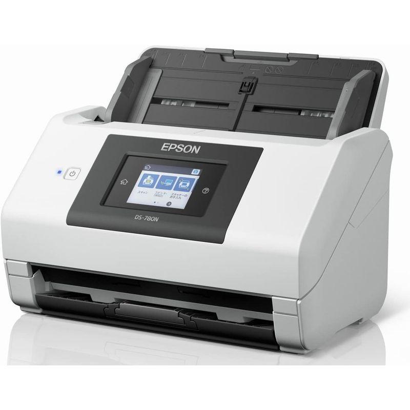 最安値❕ エプソン スキャナー DS-780N (シートフィード/A4両面/NW内臓) 【E1225687218】(43524円)