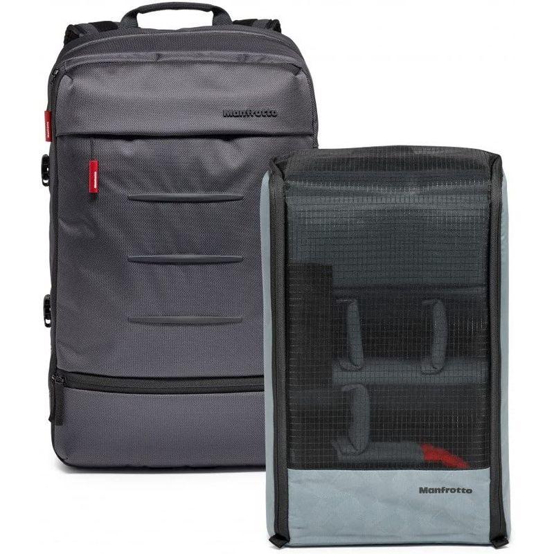 Manfrotto カメラリュック Manhattanコレクション 26.5L バックパック ムーバー50 三脚取り付け可 15.6インチP カメラリュック Manhattanコレクション 5L バックパック ムーバー50 三脚取り付け可 6インチP