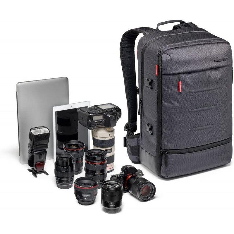 Manfrotto カメラリュック Manhattanコレクション 26.5L バックパック ムーバー50 三脚取り付け可 15.6インチP カメラリュック Manhattanコレクション 5L バックパック ムーバー50 三脚取り付け可 6インチP